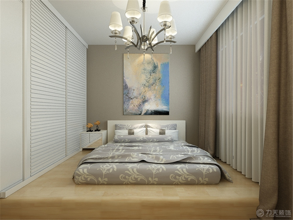 卧室图片来自阳光力天装饰梦想家更爱家在盛世嘉园90m㎡ 现代简约的分享