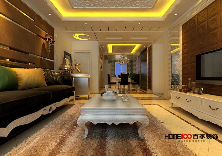 三居 欧式 中海寰宇 客厅图片来自百家设计小刘在中海寰宇天下130平欧式风格的分享