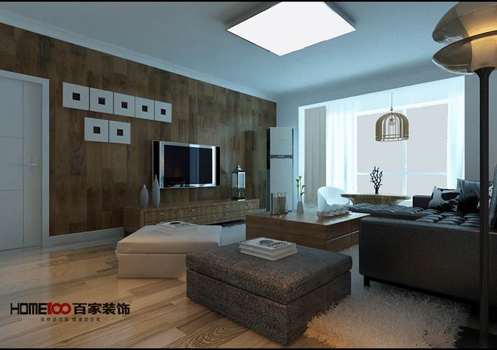 三居 金地长青湾 北欧风格 客厅图片来自百家设计小刘在金地长青湾140平北欧风格的分享