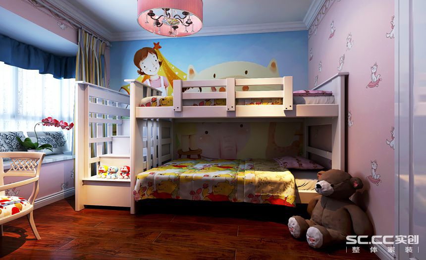 古德佳苑 欧式 三居 家装设计 儿童房图片来自张樂在古德佳苑 三居室 欧式风格 装修的分享