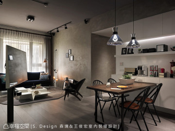 书香馥暖150平工业风的极品时尚
