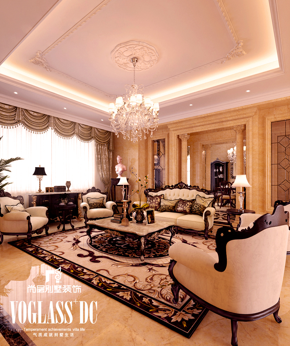 欧式 别墅 尚层设计 客厅图片来自Spencer丶nuzzi在紫乐府的分享