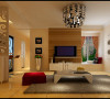 天地湾 89平两居 现代简约风格 装修设计案例-客厅