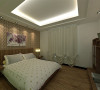 锦艺国际华都 83平米两居室 现代简约风格 家装设计案例-卧室