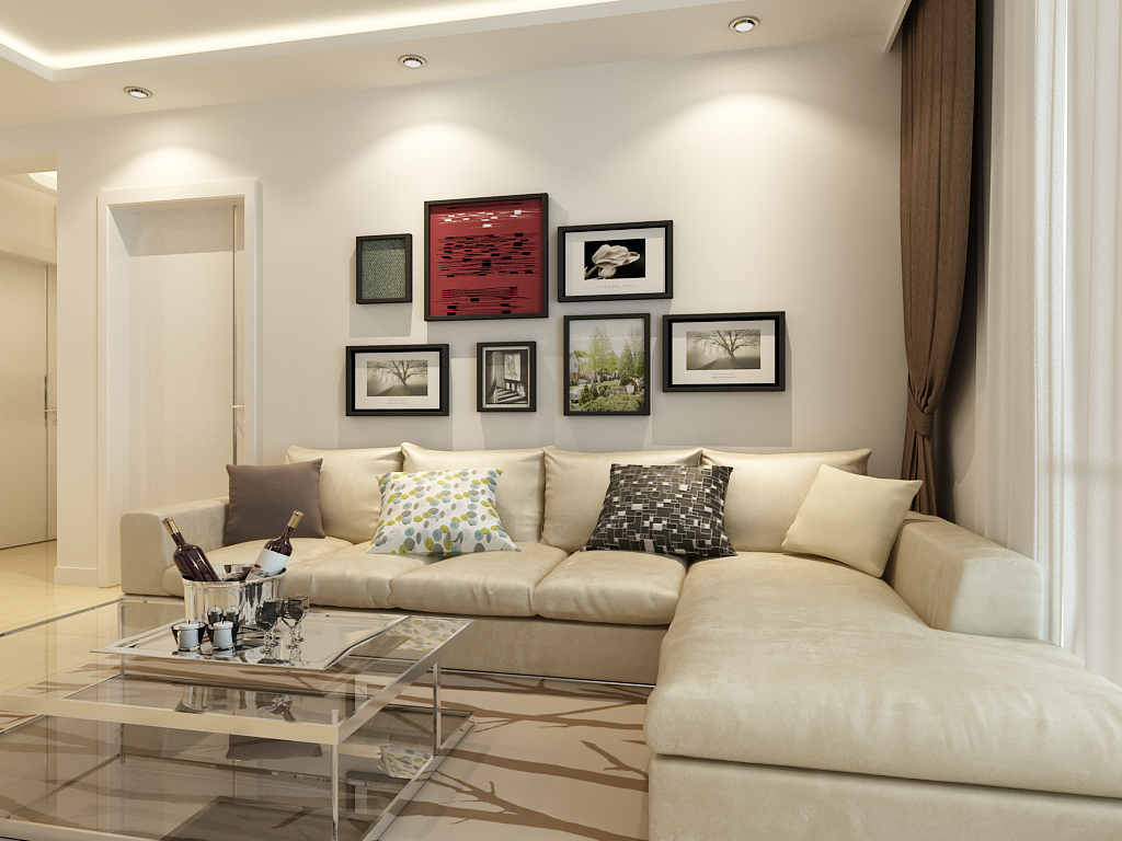 简约 金星苑 现代 客厅图片来自百家设计小刘在金星苑155平现代风格设计的分享