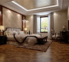 润城 127平四居室 简欧风格 装修设计案例-卧室
