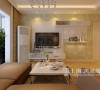 郑州幸福港湾2室2厅装修设计案例简约风格设计——客厅样板间电视背景墙效果图