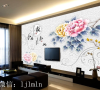 中式风格电视背景墙
