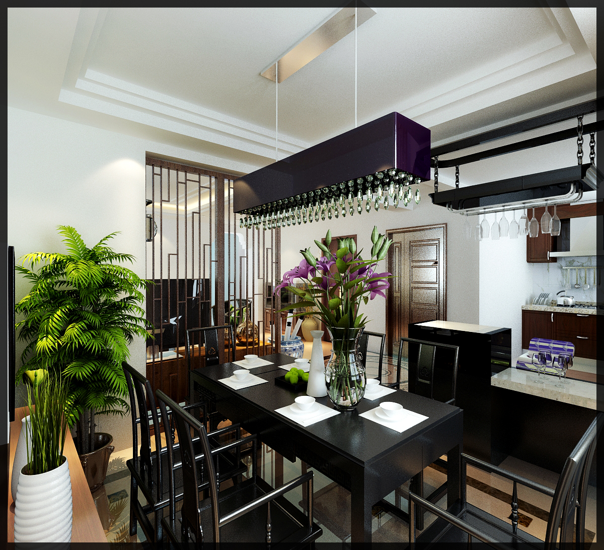 四居 大城府 白领 餐厅图片来自百家设计小刘在大城府160平现代风格的分享