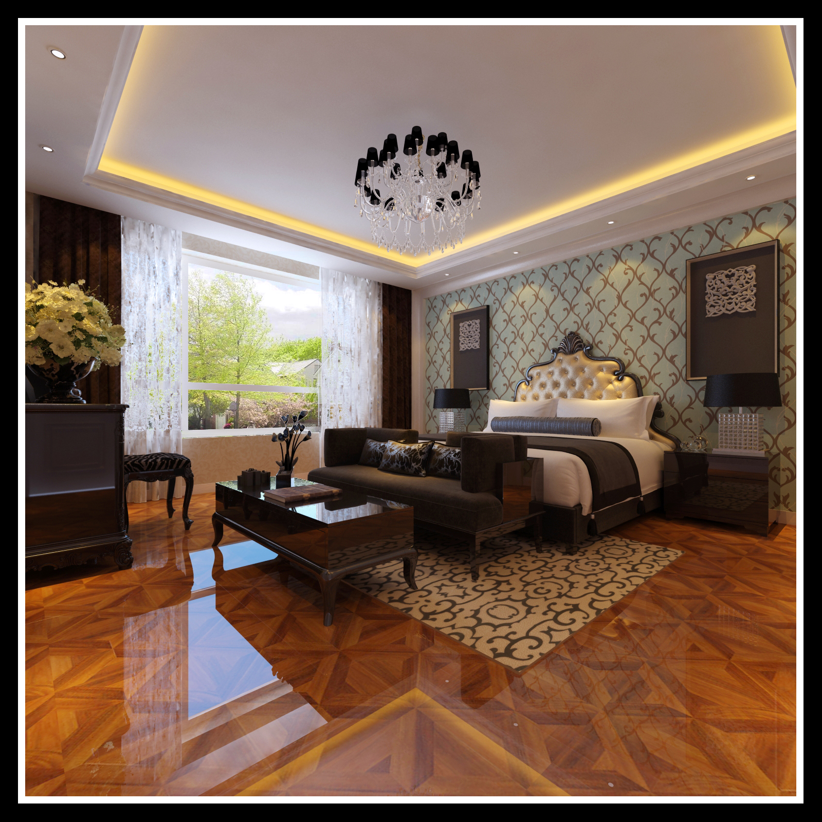 别墅 凤凰城 欧式 客厅图片来自百家设计小刘在碧桂园凤凰城240平欧式奢华风的分享