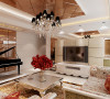 中林国际 124平三居室 简欧风格装修设计案例 效果图