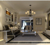 清华大溪地 120平三居室 简欧风格 装修设计案例 效果图