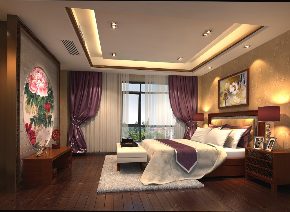 卧室图片来自宏誉装饰-Paul在芙蓉古城——新中式装修案例的分享