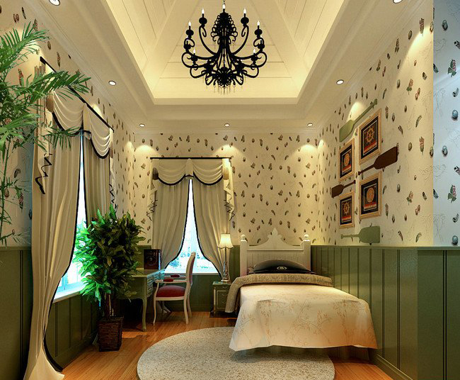 卧室图片来自北京乐上名都装饰工程有限公司在北京私人别墅的分享