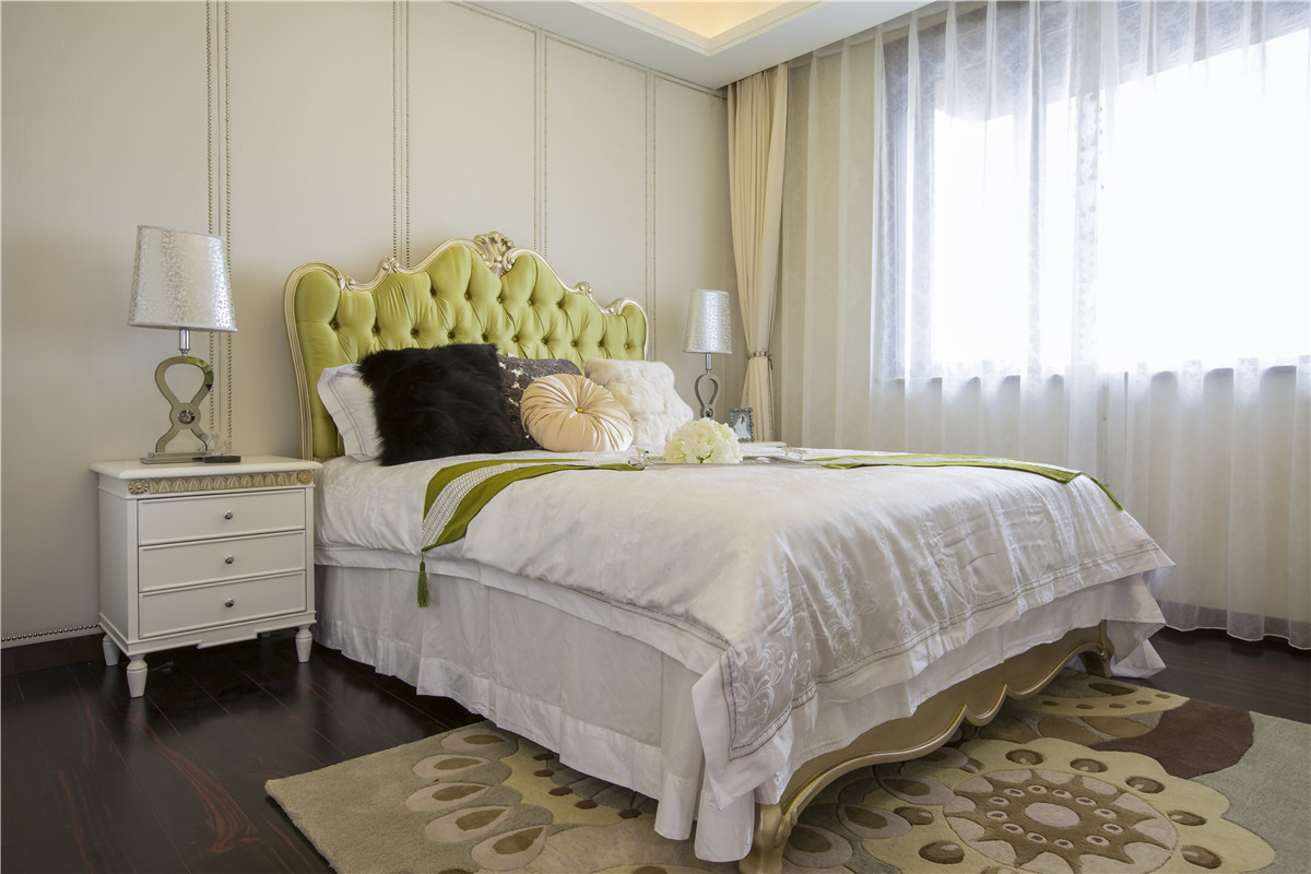美式 原创国际 墅装 全案设计 卧室图片来自原创国际别墅装饰在华夏铂宫的分享