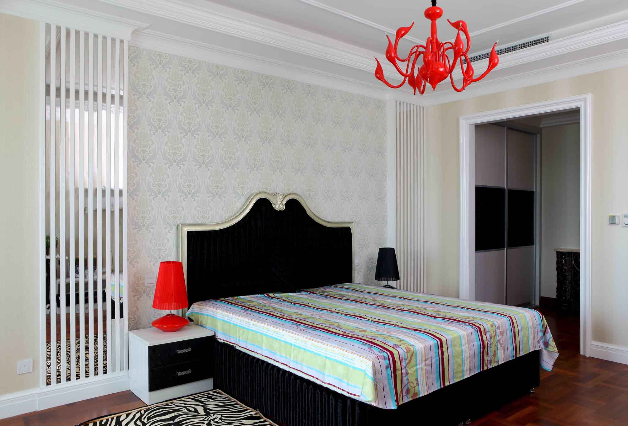 新古典 原创国际 别墅设计 全案设计 卧室图片来自原创国际别墅装饰在西山美墅馆的分享