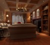 龙源世纪家园 209平大宅别墅 装修设计案例 欧式风格 装修效果图-客厅