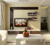 泰和苑 90平三居室 现代风格装修设计案例 效果图-客厅电视背景墙