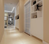 天下城 98平两居室 现代简约风格 装修设计案例 效果图-玄关