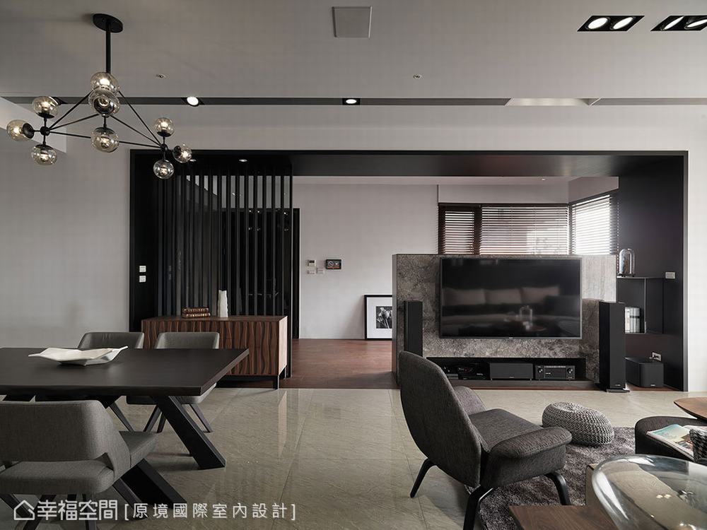 现代 三居 收纳 客厅图片来自幸福空间在115平现代风格 谧．居的分享