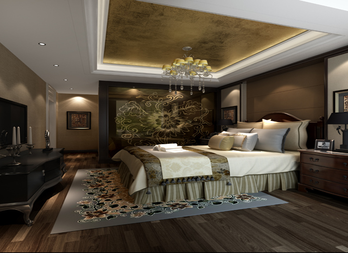 四居 欧式 奢侈豪华 实创家装 卧室图片来自实创装饰集团广州公司在奢华欧式四居的分享