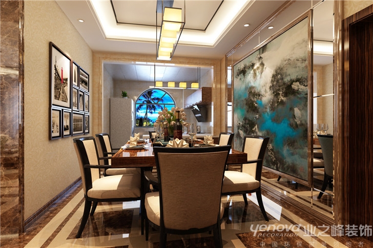 太原业之峰 现代简约 三居 餐厅图片来自太原业之峰诺华装饰杨丽茹在海棠公馆的分享