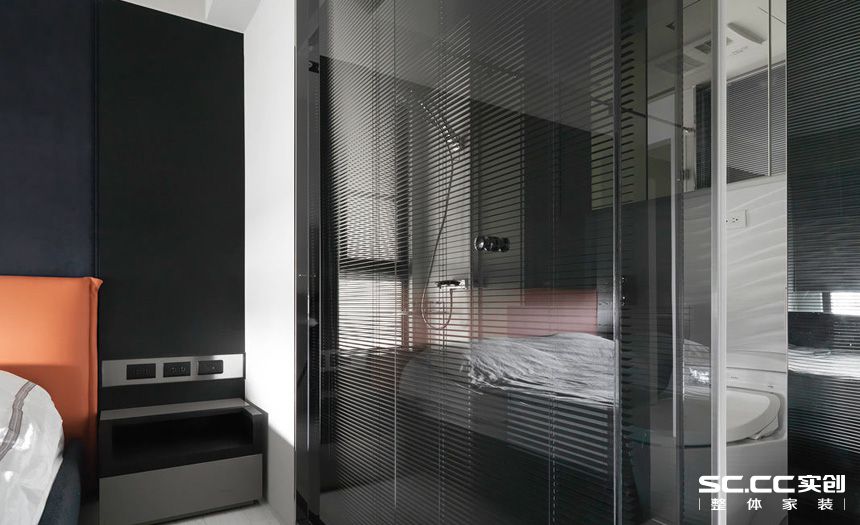 二居 卧室图片来自实创装饰晶晶在100平俩居现代享受单身精品宅的分享