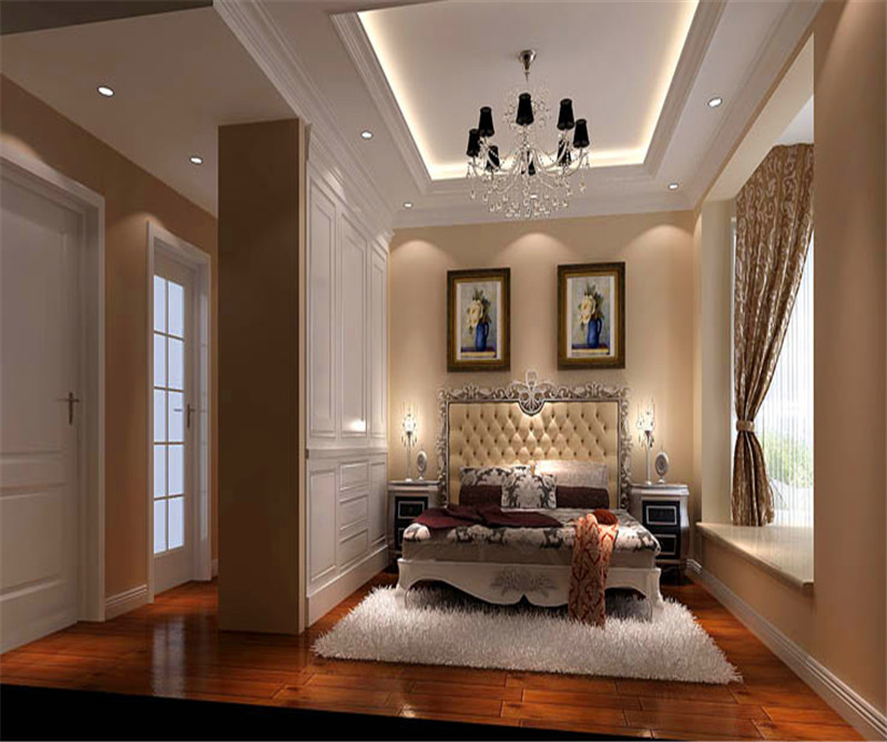 现代 一居 公寓 卧室图片来自高度国际装饰宋增会在筑华年69平米现代风格的分享