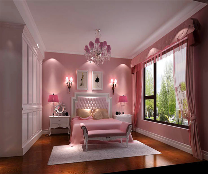 美式 平层 卧室图片来自高度国际装饰宋增会在西山一号院202平米美式的分享