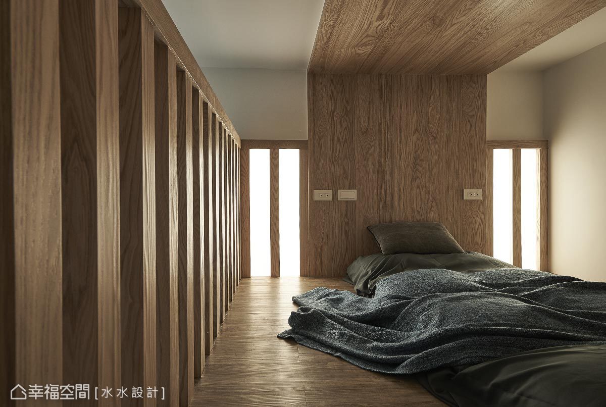 一居 复式 禅风 小户型 收纳 简约 卧室图片来自幸福空间在17平打造日系暖暖微型公寓的分享