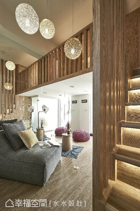 一居 复式 禅风 小户型 收纳 简约 客厅图片来自幸福空间在17平打造日系暖暖微型公寓的分享
