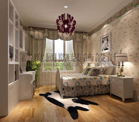 别墅 现代 卧室图片来自高度国际装饰宋增会在鲁能七号院260平米现代风格的分享