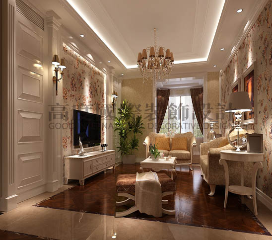 三居 欧式 公寓 客厅图片来自高度国际装饰宋增会在影人四季150平米欧式的分享