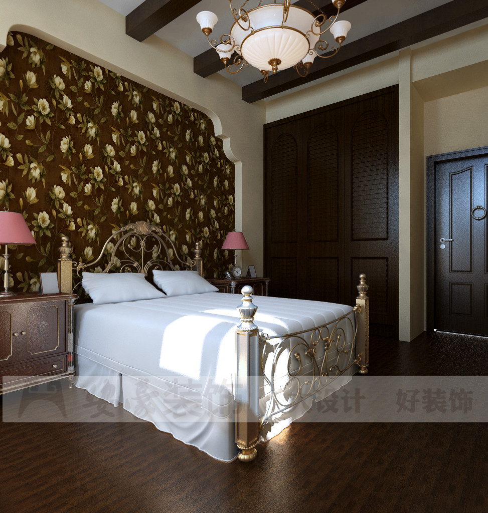 混搭 80后 小资 卧室图片来自安豪装饰在金星家园法式风格的分享