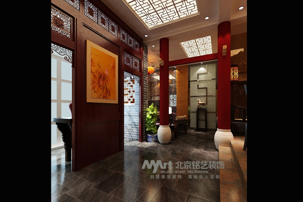 其他图片来自北京铭艺-Myart-大飞在私人会所-中式风格的分享