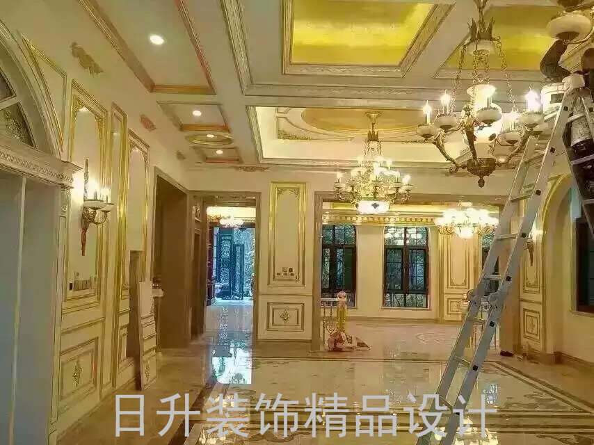 日升装饰 欧式别墅 客厅图片来自装修设计芳芳在108坊别墅实景的分享