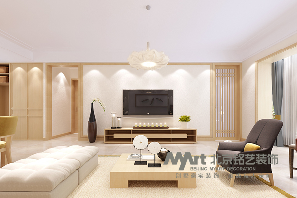 客厅图片来自北京铭艺-Myart-大飞在联邦名都-139现代简约的分享