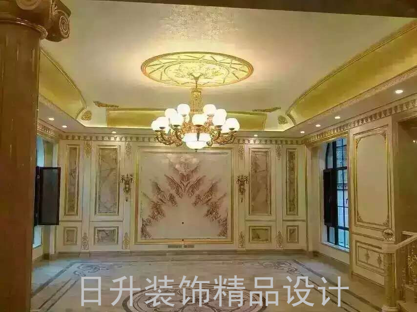 日升装饰 欧式别墅 客厅图片来自装修设计芳芳在108坊别墅实景的分享
