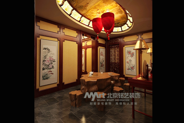 其他图片来自北京铭艺-Myart-大飞在香格名苑-中式的分享
