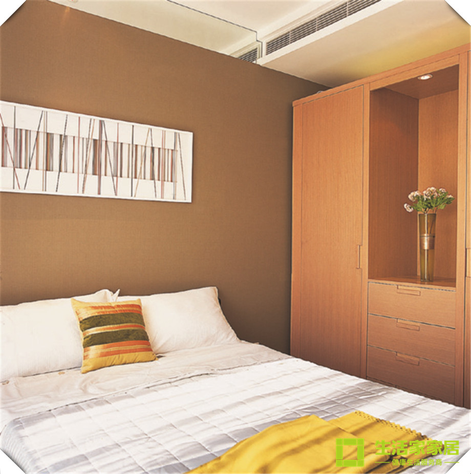 卧室图片来自天津生活家健康整体家装在瞰海5号楼，现代简约风格！的分享