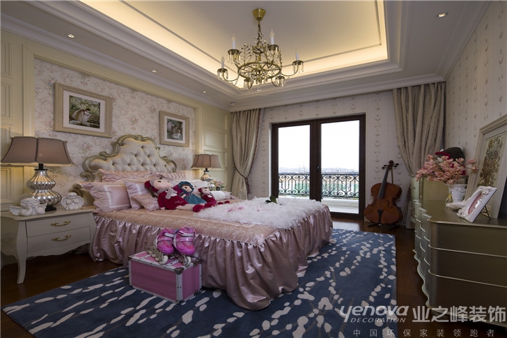 四居 法式风格 卧室图片来自太原业之峰诺华装饰杨丽茹在巴黎春天的分享