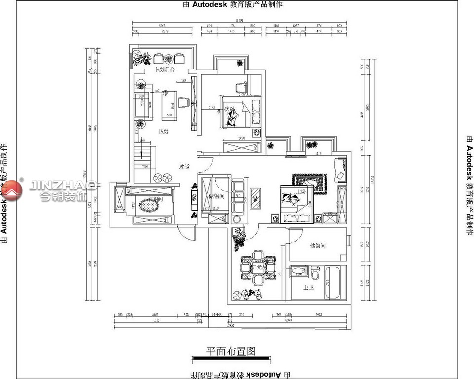 简约 户型图图片来自152xxxx4841在海棠家园280平米复式的分享