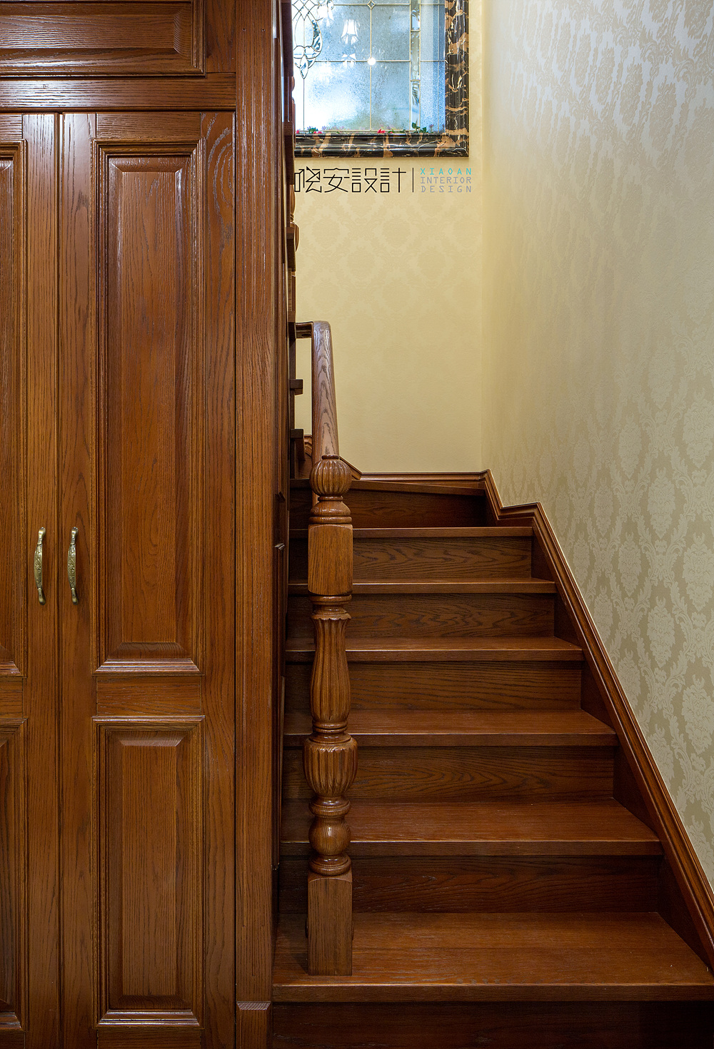 新古典 楼梯图片来自周晓安在越湖名邸的分享