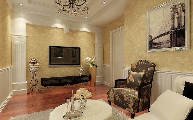 凯旋门 欧式风格 大宅 客厅图片来自百家设计小刘在凯旋门200平欧式风格设计的分享