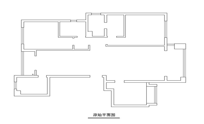 欧式 户型图图片来自郑州实创装饰啊静在国瑞城欧式风格的分享