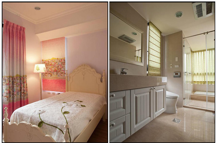 田园 三居 旧房改造 卫生间图片来自过家家装饰在129平米20万元三居室田园风的分享