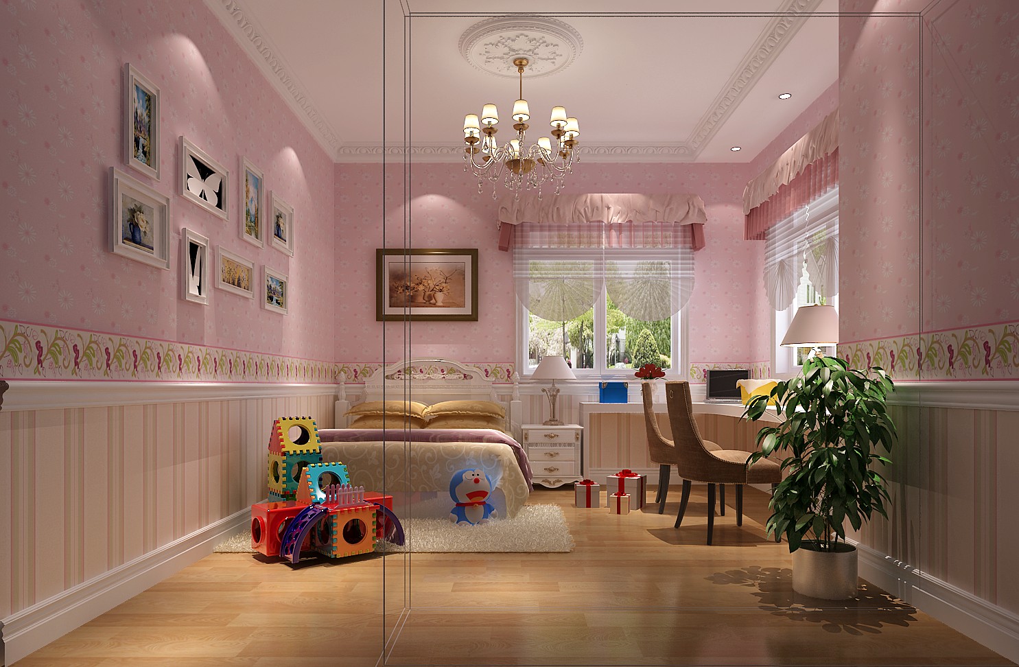 欧式 别墅 收纳 80后 小资 儿童房图片来自北京高度国际---小吴在东方普罗旺斯欧式风格鉴赏的分享