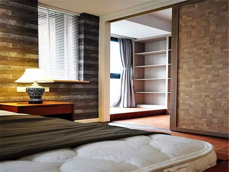 现代新中式 跃层 收纳 小资 客厅 大户型装修 卧室图片来自沙漠雪雨在180平优雅现代新中式跃层的分享