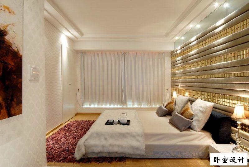 简约 三居 旧房改造 卧室图片来自过家家装饰在130平米现代简约风格的分享