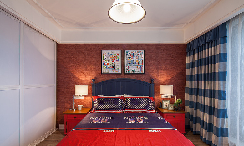 卧室图片来自家装大管家在多姿多彩 200平简约时尚前卫复式的分享